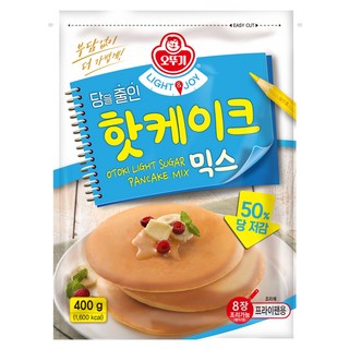 오뚜기 라이트 앤 조이 당을줄인 핫케이크 믹스, 400g, 1개