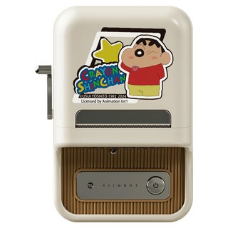 NIIMBOT 熱感應標籤機 蠟筆小新聯名款 B21_Pro, 自在白, 1個