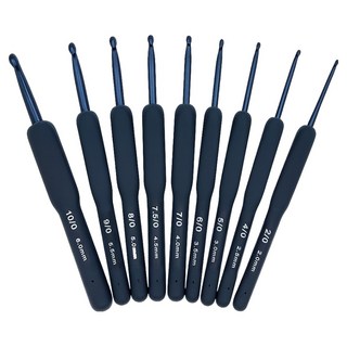 DADA 編織毛線用 DIY 鉤針組 藍色, 1套