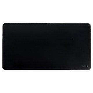 JOKItech 環保雙面皮革桌墊/滑鼠墊/防水辦公桌墊 大(59 x 31 x 0.3cm), 1個, 黑色