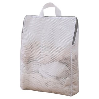 사인포스트 손잡이 매쉬 세탁망 벌집망 M 30 x 40 x 8 cm, 혼합색상, 1개