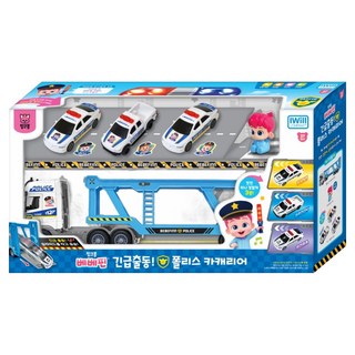 IWill COMPANY Bebefinn 緊急出動警察運輸車, 1個, 混合色