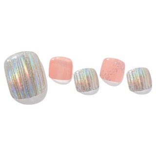 EDGEU Shop Gel 足部美甲貼, 1個, EPA163 美人魚玻璃