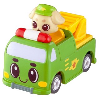 TOMICA 多美小汽車 Go! Go! Bikuruzu, 1個, 狗狗 Mokos