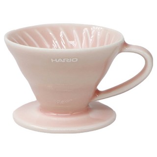HARIO 好璃奧 V60彩色迷你品飲杯 40ml, 1個, 粉色