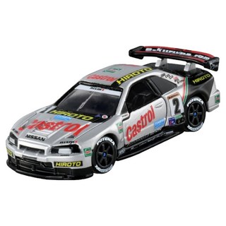 TOMICA 多美小汽車 無極限PRM 賽車 日產 GTR R34 Castro Hiroto, 1個