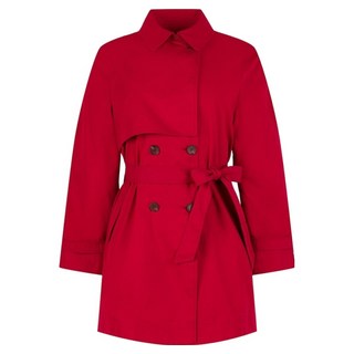 Crocodile 鱷魚 休閒短版雙排扣風衣 CLBFCT103