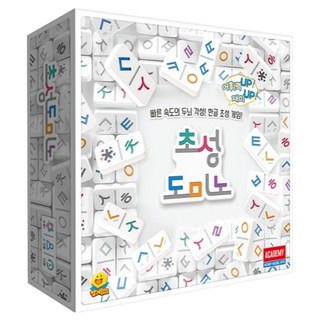 Gemblo 韓文初聲多米諾, 1個, 白色 + 灰色