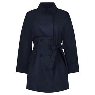 Crocodile 鱷魚 休閒短版雙排釦風衣 CLBFCT103