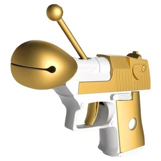 家務達人 叫醒木魚槍, 1個, 金色