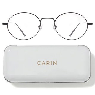 CARIN 鈦金屬 橢圓框光學眼鏡 附眼鏡盒 LIKA-O-C1