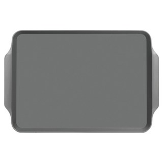 LIVINGMATE 防滑速食託盤, 灰色, 1個