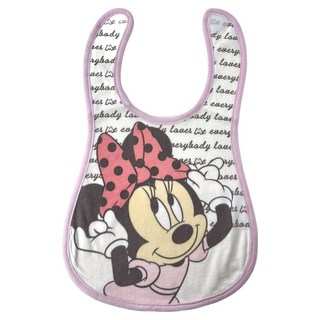 Disney 迪士尼 甜美米妮大圍兜, 粉色, 1入, 1個