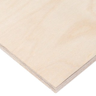 wedraw DIY 裁切木材 樺木合板 9T 100 x 600 mm, 1個