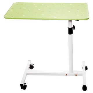 Cotton Field 棉花田傢飾 小清新可調式多功能桌 40 x 65 x 55~85cm, 印花綠色