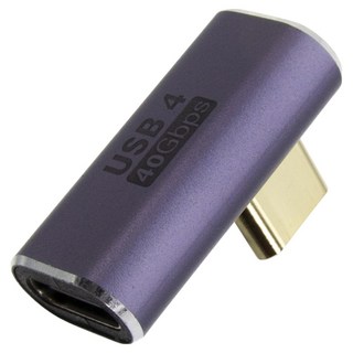 HDtop USB4 C型 8K 側彎 100W 轉接頭, HT-CL006