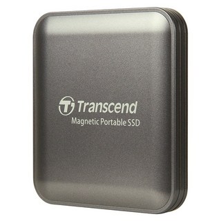 Transcend 創見 磁吸式外接SSD ESD420, 鐵灰色, 1TB
