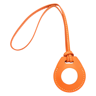 grantclassic Tag 皮革保護套 掛繩款 GC-C116, 1個, 橙色