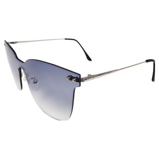 ALEGANT 眉型無框設計漸層太陽眼鏡 UV400