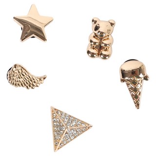 crocs 卡駱馳 金色寶石智必星 5件組 FREE 10011118