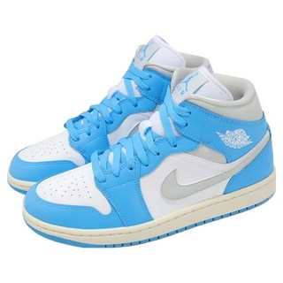 NIKE 耐吉 女款 WMNS AIR JORDAN 1 MID 休閒鞋 BQ6472-400
