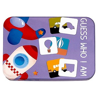 娃娃國 猜猜我是誰洞洞卡 TB-0084, 1個, 16片, 交通工具