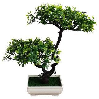 Soulrich療癒迷你松樹人造盆栽套組, 1套, 款式2