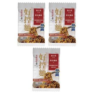 Good Food Everyday 日日好食 好控拌麵 花椒胡麻 120g, 3包