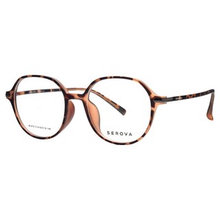 SEROVA 施洛華 切角圓框光學眼鏡 SF679_C14