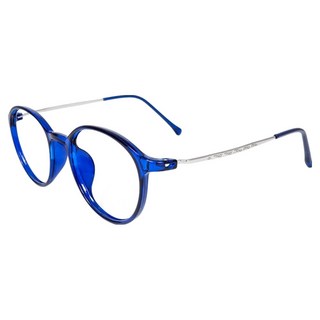 ALEGANT 港風玩色復古輕量圓框UV400濾藍光眼鏡 TR90