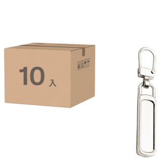 FANCY LIFE 萬用拉鍊頭 升級款, 1套, 銀色