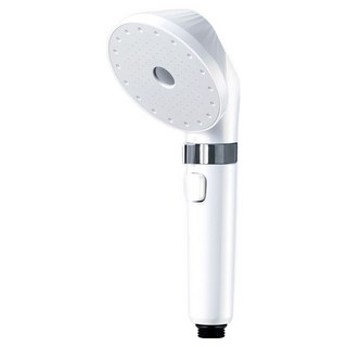 IRIS OHYAMA 愛麗思歐雅瑪 省水型水壓調節泡沫蓮蓬頭 SH-M01, 1個, 白色