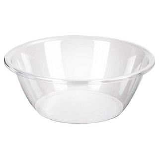 水晶透明洗臉盆, 1個, 透明