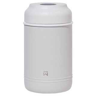 WOKY 沃廚 台灣公司貨 大口真瓷食物長鮮保溫罐, 1個, 600ml, 米色