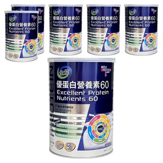 Protein 諾亞普羅丁 全能優蛋白營養素60, 6個, 400g