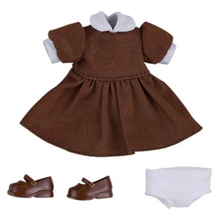 GOOD SMILE COMPANY 工作穿搭 女僕服 短版 黏土娃 棕色, 1套