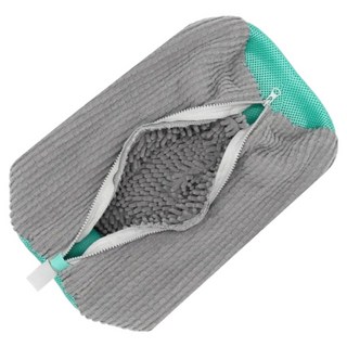 FANCY LIFE 懶人洗鞋袋, 1個, 灰綠色