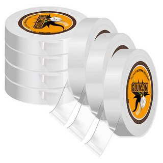 Gluemon 超強力矽膠透明凝膠奈米雙面膠帶 15mm x 2m, 7個