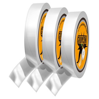 Gluemon 超強力矽膠透明凝膠奈米雙面膠帶 15mm x 3m, 3個