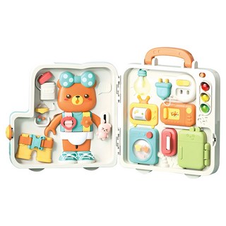PLAYFUL TOYS 頑玩具 益智忙碌書, 1套, 白色
