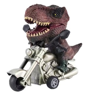 bebehome 漂移恐龍摩托酷玩車飾, 1個, 紫黑龍