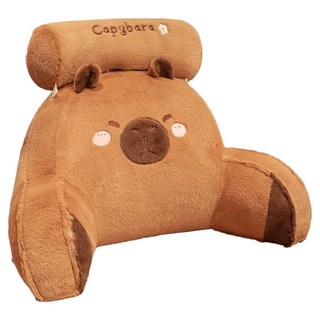 Artjoy 水豚腰背靠墊 基本款, 1個, 混合色