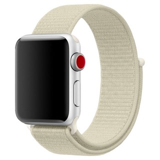 우먼스9999 애플워치 호환 스포츠루프 스트랩 42mm, 베이지, 1개