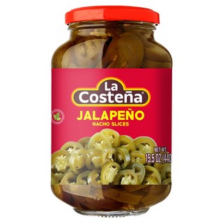 La Costena 切片辣椒, 440g, 1個