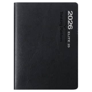 양지다이어리 2026 엘리트25A 다이어리, 블랙, 1개