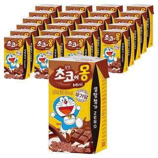 초코에몽 미니 무가당, 24개, 120ml