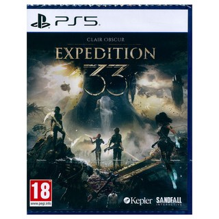 PlayStation PS5 光與影 33號遠征隊 Clair Obscur: Expedition 33 中英日文歐版, 單一商品