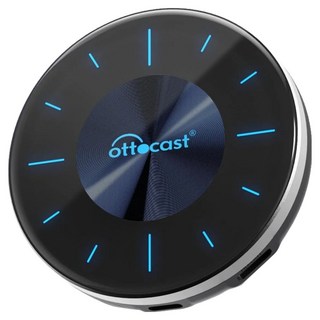 Ottocast P3 Carplay 車用安卓多媒體影音盒, 1個, 黑色