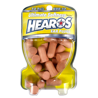 HEAROS PU泡棉靜音耳塞 5210 膚色, 1個, 14雙