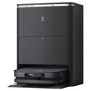 ECOVACS 科沃斯 全域極淨AI仿生旗艦掃拖機器人, 黑色, DEEBOT X5 PRO OMNI